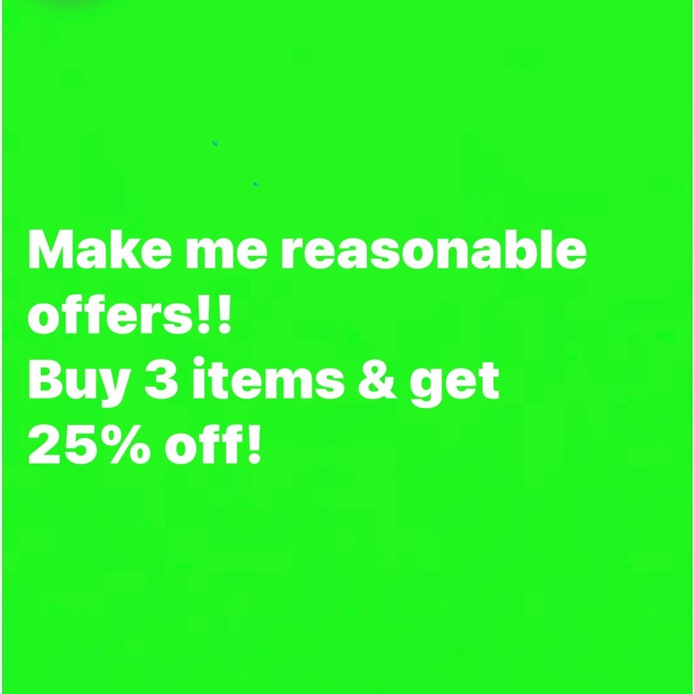 All reasonable offers considered